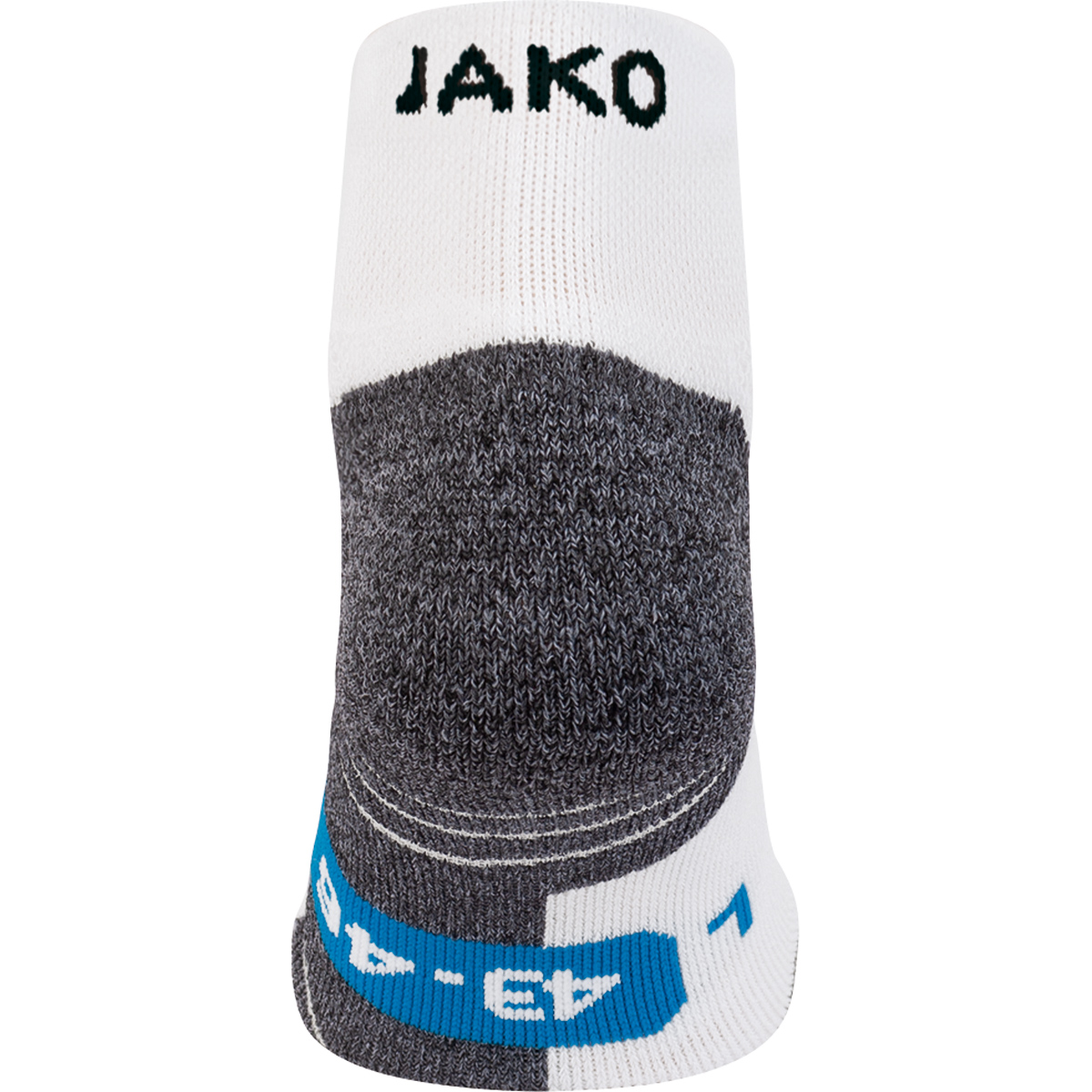 JAKO Trainingssocken Kurz - 3 (35-38) - weiß