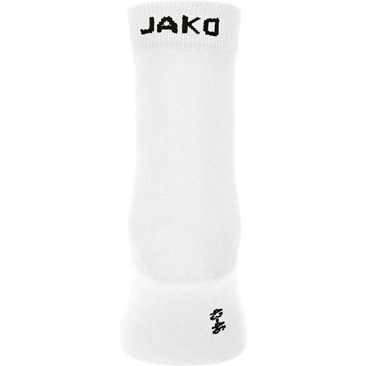 JAKO Freizeitsocken kurz 3er Pack - 4 (39-42) - weiß