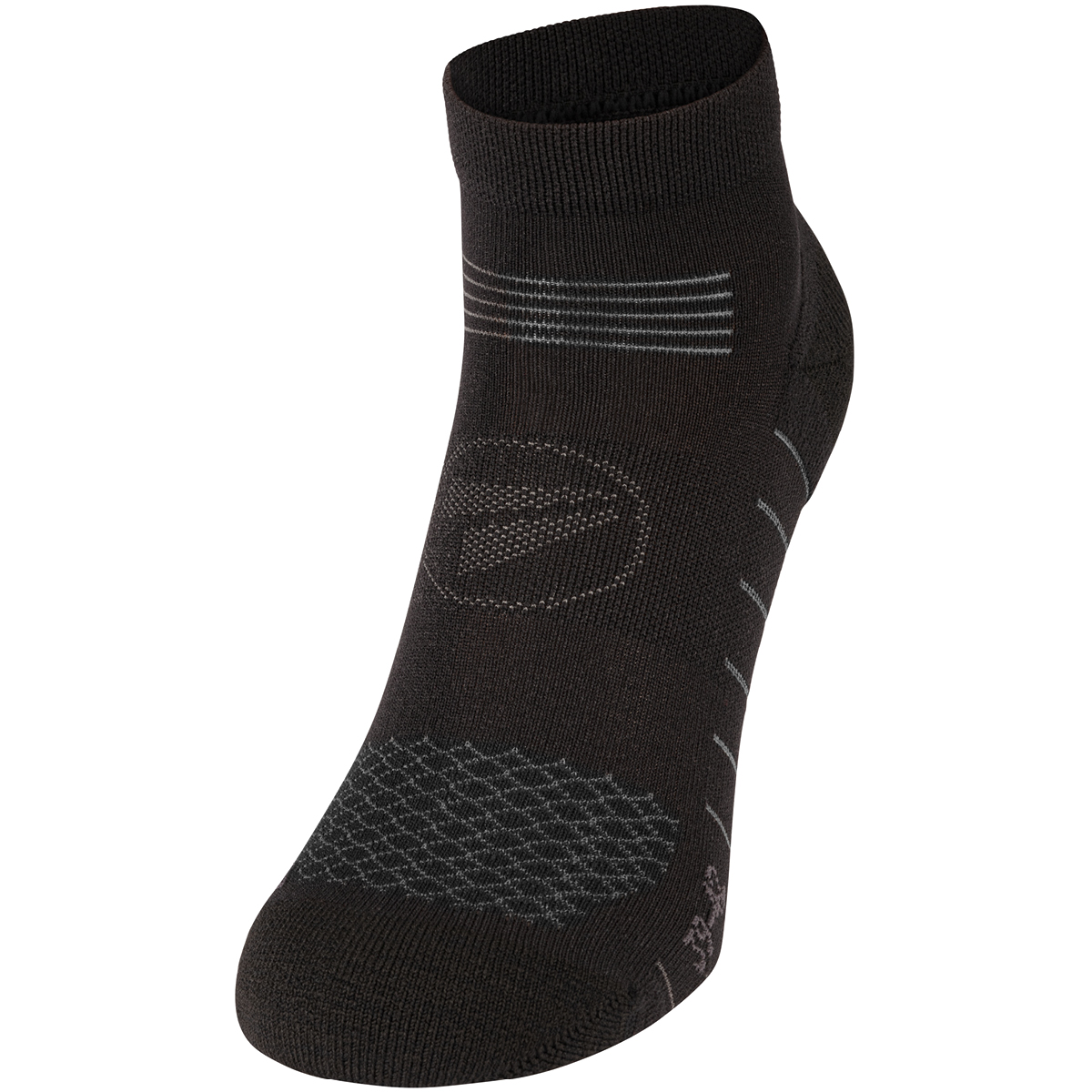 JAKO Runningsocken Comfort - 3 (35-38) - schwarz