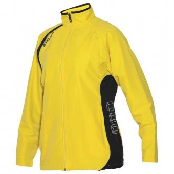 Stanno Toronto Taslan Top Full Zip Trainingsjacke Damen gelb-schwarz | L