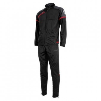 Stanno Prestige Poly Anzug Trainingsanzug schwarz-rot | 116