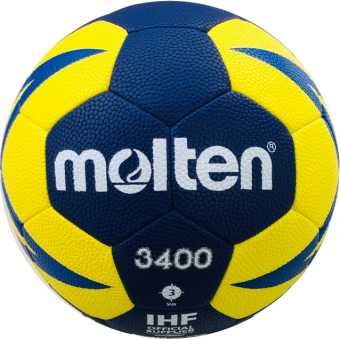 H3X3400-NB Handball Top Trainingsball blau-gelb-blau | 3