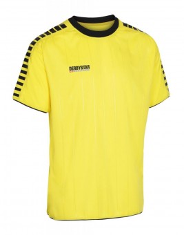 Derbystar Hyper Trikot Jersey kurzarm gelb-schwarz | XL