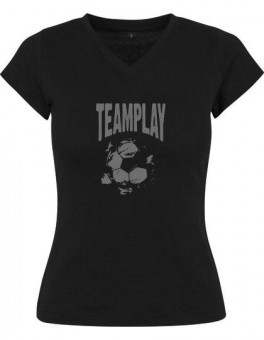 TEAMPLAY Ladies The Ball Shirt Black | M