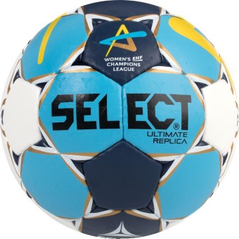 Select Ultimate Replica CL Women Handball Wettspielball blau-navy-gelb-gold | 2