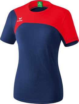 Erima Club 1900 2.0 T-Shirt Trikot Kurzarm Damen new navy-red | 48