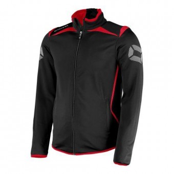 Stanno Forza Top Full Zip Trainingsjacke schwarz-rot | L