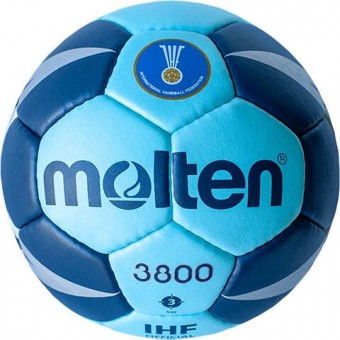 Molten H3X3800-CN Handball Wettspielball cyan-blau | 3