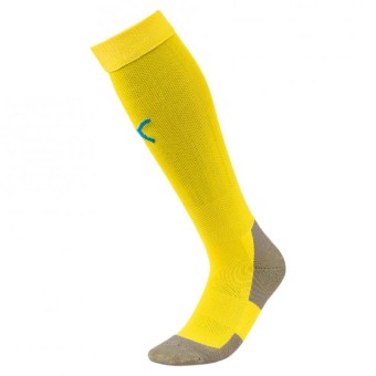 PUMA LIGA Socks Core Strumpfstutzen Cyber Yellow-Electric Blue Lemonade | 5 (47-49)