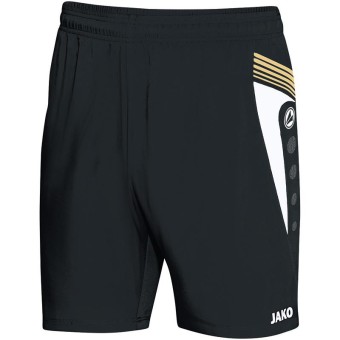 JAKO Sporthose Pro schwarz-weiß-gold | S