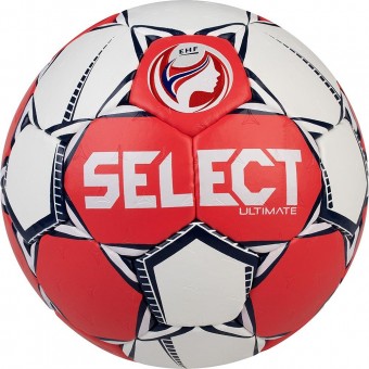 Select Ultimate EC 2020 Women Handball Wettspielball rot-weiß | 2