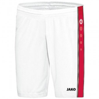 JAKO Short Center Basketballshorts weiß-rot | 3XL