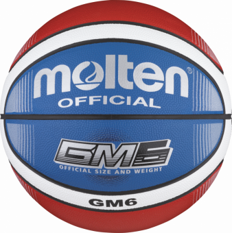 Molten BGMX6-C Basketball Trainingsball blau-rot-weiß | 6