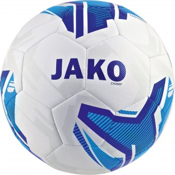 JAKO Lightball Hybrid Champ Fußball Jugendball weiß-JAKO blau-royal | 5 (290g)