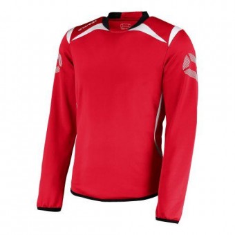 Stanno Forza Top Rundhals Sweatshirt rot-weiß | L