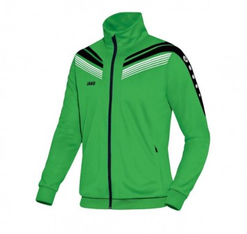 JAKO Trainingsjacke Pro soft green-schwarz-weiß | L