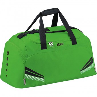 JAKO Sporttasche Pro mit Seitlichen Nassfächern soft green-schwarz-weiß | 3 (Senior)