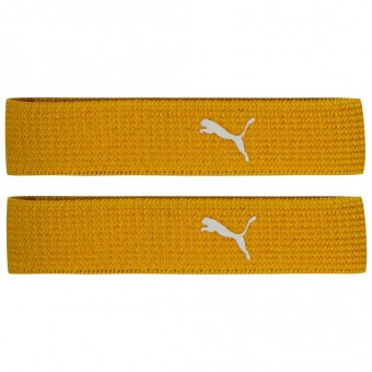 Puma sock stoppers thin Stutzenhalter mit Klettverschluss team yellow | One Size