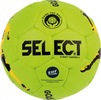 Select Goalcha Street Handball Jugendball grün-schwarz-gelb | 42 cm