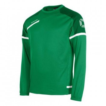 Stanno Prestige Top Rundhals Sweatshirt grün-weiß | 128