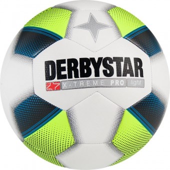 Derbystar X-Treme Pro Light Fußball Jugendball weiß-blau-gelb | 4