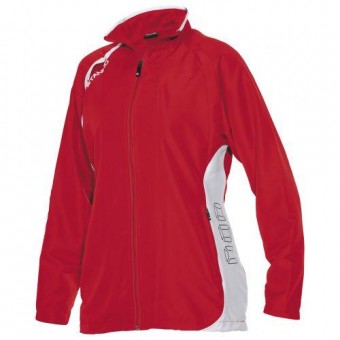 Stanno Toronto Taslan Top Full Zip Trainingsjacke Damen rot-weiß | XL