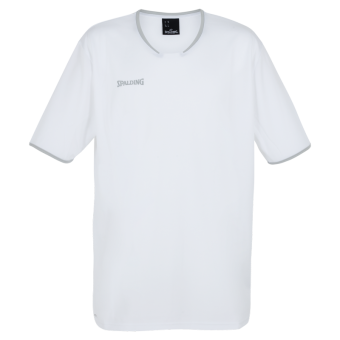 SPALDING MOVE SHOOTING SHIRT S/S BASKETBALLTRIKOT weiß-silbergrau | 128