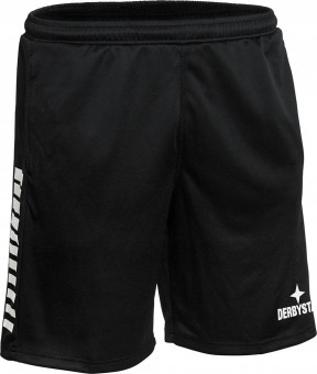 Derbystar Primo Bermudashorts Präsentationshose kurz schwarz-weiß | XL