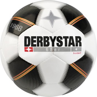 Derbystar 68er S-Light Fußball Jugendball weiß-schwarz-rot | 4