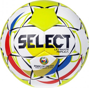 Select Ultimate Replica EC Women 2022 Handball Trainingsball weiß-grün | 0