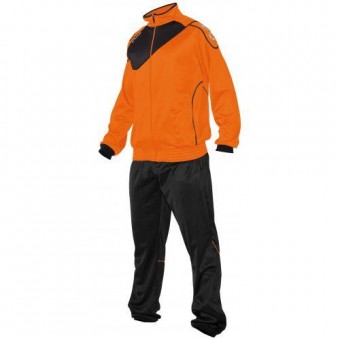 Stanno Montreal Poly Trainingsanzug orange-schwarz | L