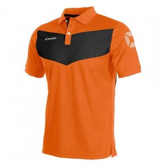 Stanno Fiero Polo Poloshirt orange-schwarz | XL