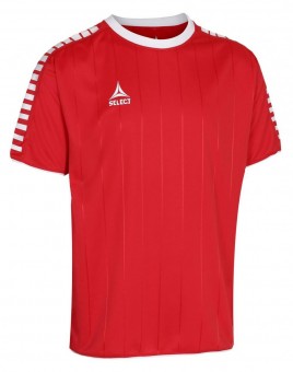 Select Argentina Trikot Indoor Jersey kurzarm rot-weiß | S