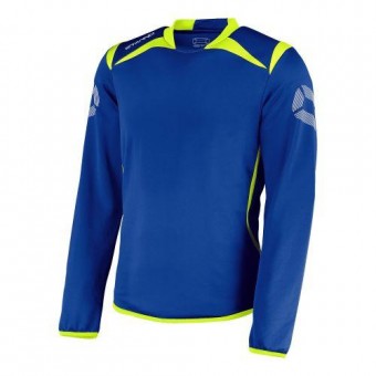 Stanno Forza Top Rundhals Sweatshirt dunkelblau-neongelb | L