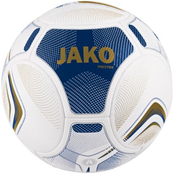 JAKO Spielball Prestige Fußball weiß-navy-gold | 5