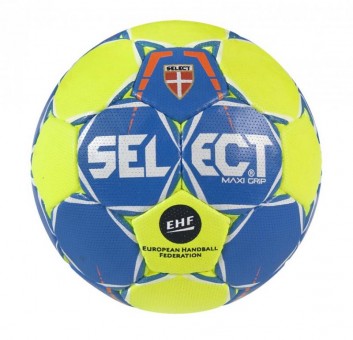 Select Maxi Grip 2.0 Handball Trainingsball blau-gelb-weiß | 0