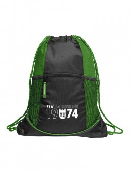 FSV Babelsberg 74 Fan Smart Backpack Gymbag apfelgrün | One Size
