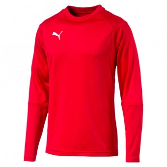 PUMA LIGA Training Sweat Pullover Sweatshirt Puma Red-Puma White | 3XL
