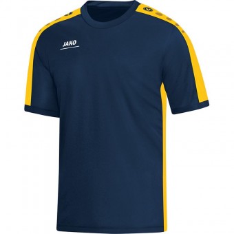 JAKO T-Shirt Striker Shirt marine-gelb | L
