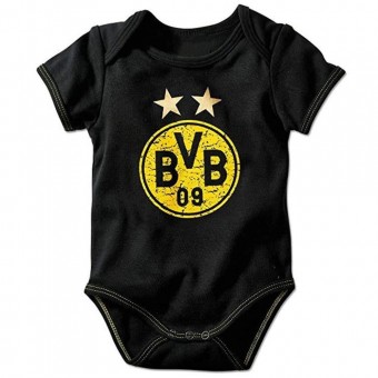 BVB Fanartikel BVB Babybody Emblem Baby Body schwarz-gelb | 74/80