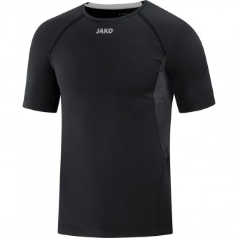 JAKO T-Shirt Compression 2.0 Funktionsshirt Kurzarm schwarz | S