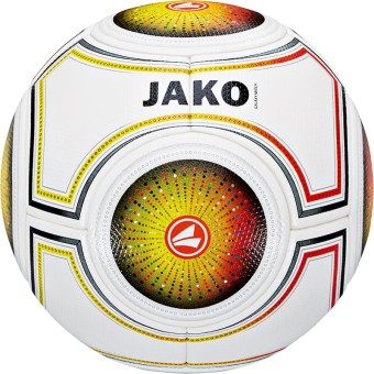 JAKO Galaxy Match Fußball Trainingsball IMS Spielball weiß-gelb-orange-schwarz | 5