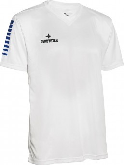 Derbystar Contra Trikot Trikot Kurzarm weiß-blau | XL