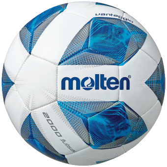 Molten F9A2000 Futsallball weiß-blau-silber | Futsal