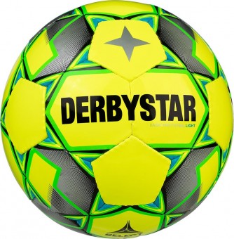 Derbystar Basic Pro Light Futsal Futsalball Fußball Jugendball gelb-grau-grün | 4