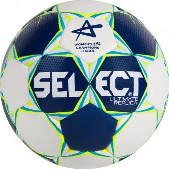 Select Ultimate Replica CL Women Handball Trainingsball blau-weiß-neongelb | 0
