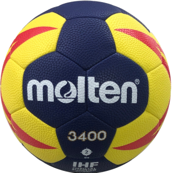 H2X3400-NR Handball Top Trainingsball blau-gelb-rot | 2