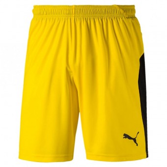 PUMA LIGA Shorts Trikotshorts Cyber Yellow-Puma Black | 3XL