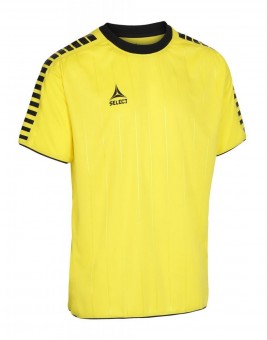 Select Argentina Trikot Indoor Jersey kurzarm gelb-schwarz | 12 (152)