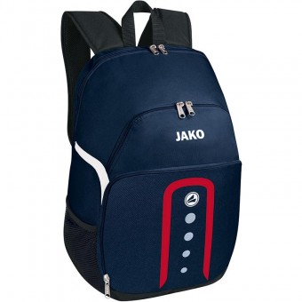 JAKO Rucksack Performance Backpack marine-weiß-rot | 0 (One Size)